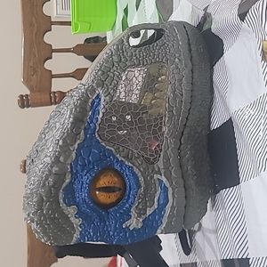 Jurassic World Velociraptor Blue Chomp 'n Roar Electronic Mask with Opening Jaws